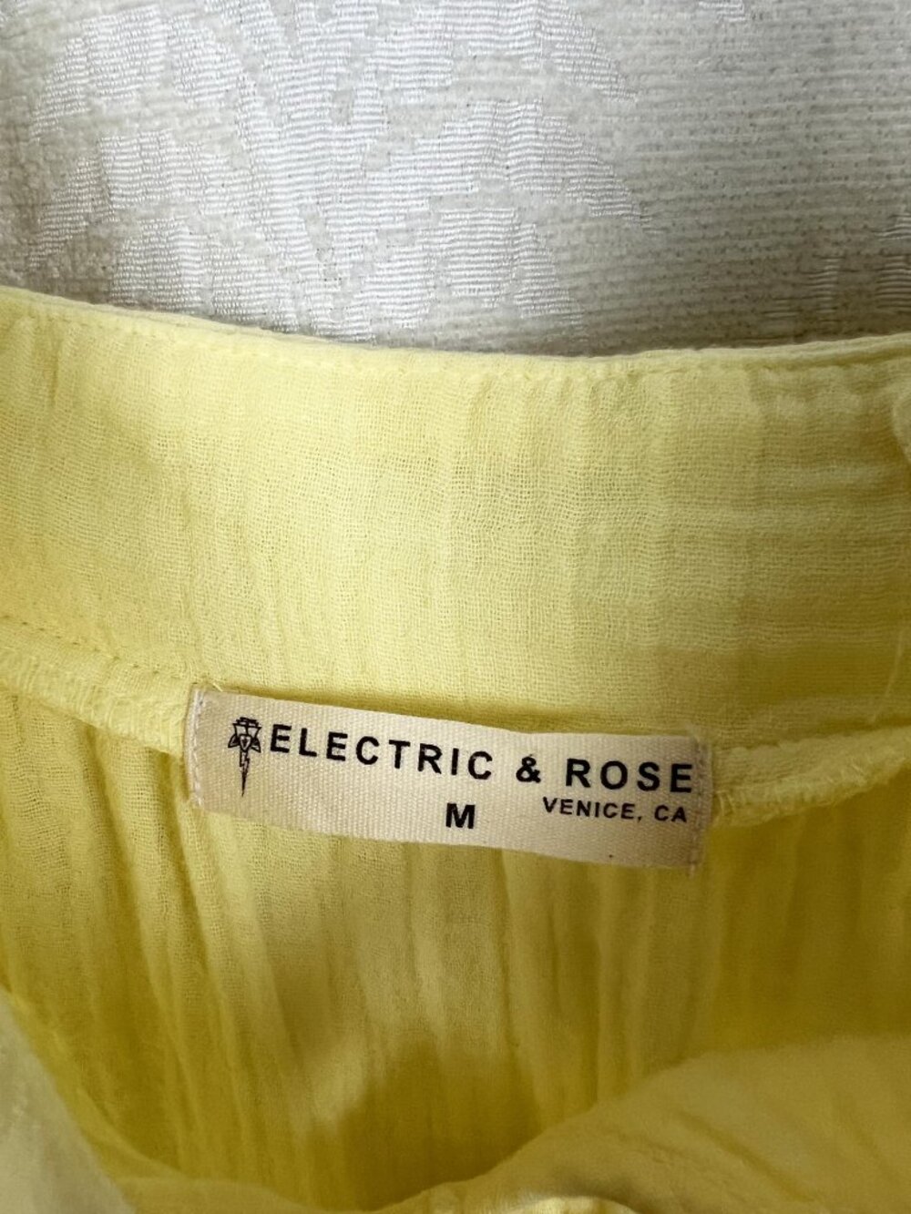 Electric & Rose Addison Sleeveless Tiered Midi Dress colorful ombre sundress M - Picture 7 of 9